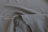 DEADSTOCK Japanese Fabric Shokunin Collection Orihimedaki 5 - grey - 50cm